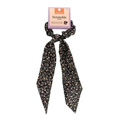 Scrunchie ProArt Grande Preto Florido