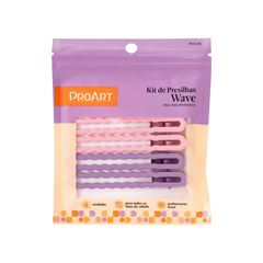 Kit de Presilhas ProArt Wave Color C/4pçs