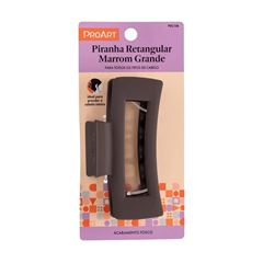 Piranha ProArt Retangular Marrom Grande