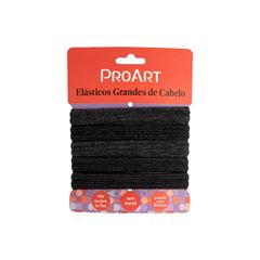 Elástico ProArt Grande Preto C/5un