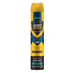 Desodorante Above Aerosol Maxx Sport Energy Men 250ml