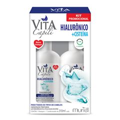 Kit Shampoo e Condicionador Muriel Vita Capili Hialurônico 310ml