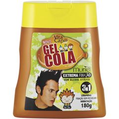 Gel Cola Muriel Vita Capili Vertical Laranja 180g