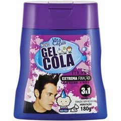 Gel Cola Muriel Vita Capili Vertical Azul 180g