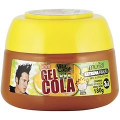 Gel Cola Muriel Vita Capili Pote Laranja 180g