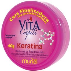 Cera Finalizadora Muriel Queratina 40g