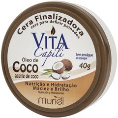 Cera Finalizadora Muriel Coco 40g