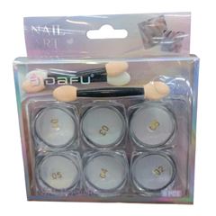 Lantejoulas Para Decoração de Unhas DF-GT007186-02-02