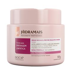 Creme Para Massagem Hidramais Drenagem Linfática 500g