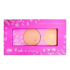 Kit Super Poderes Blush e Iluminador O Poder de Florescer Cor 01