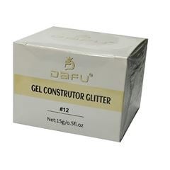 Gel Construtor Dafu Glitter 12