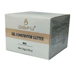 Gel Construtor Dafu Glitter 04