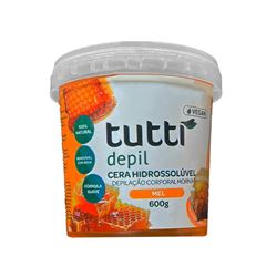 Cera Depilatória Tutti Depil Hidrossolúvel Mel 600g