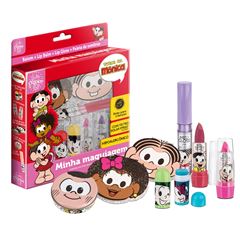 Kit Turma da Mônica Minha Maquiagem C/8pçs