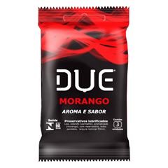 Preservativo Due Morango