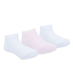 Kit Meia Pimpolho Lisa 3 Pares No Tag Feminino 21 A 25