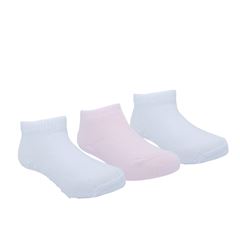 Kit Meia Pimpolho Lisa 3 Pares No Tag Feminino 16 A 20