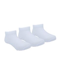 Kit Meia Pimpolho Lisa 3 Pares No Tag Unissex 16 A 20