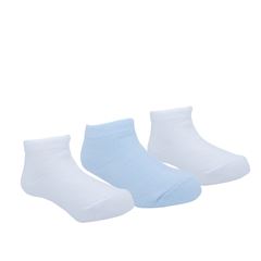 Kit Meia Pimpolho Lisa 3 Pares No Tag Masculino 16 A 20