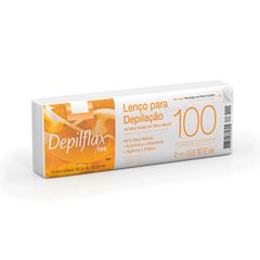 Lenço Descartável P/Depilação Depilflax C/100un