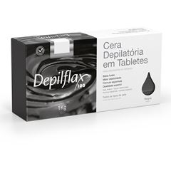 Cera Quente Depilflax Negra 1kg