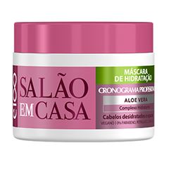Máscara Eico Salão em Casa Hidratação Cronograma Profissional 270g