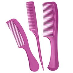 Kit Pente Santa Clara Econômico Pink C/3un