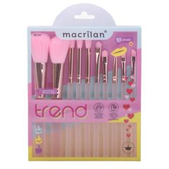 Kit Pincéis Macrilan MT07