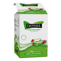 Cera Depilatória Depimiel Tabletes Vegetal 1kg