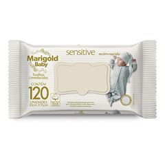 Lenço Umedecido Marigold Premium Sensitive C/120un