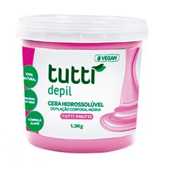 Cera Depilatória Tutti Hdirossolúvel Tutti Frutti 1,3kg