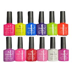 Esmalte Dafu Gel UV e LED Box C/12un DF-EM12-Y