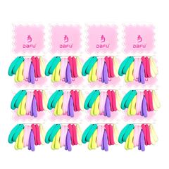 Elástico Para Cabelo Nylon 12x1 DF-402-BR0104-1