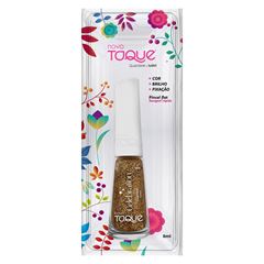 Esmalte Novo Toque Glitter Glamour 8ml Encartelado