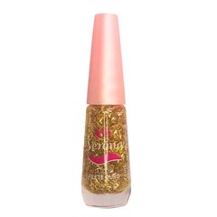 Esmalte Verona Elegance Glitter Ouro 7,5ml 