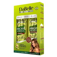 Kit DaBelle Shampoo + Condicionador Abacate Nutritivo 410Ml/175Ml
