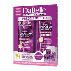 Kit DaBelle Shampoo + Condicionador Meu Cronograma Perfeito 410Ml/175Ml