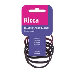 Elástico Ricca Sem Metal 6mm