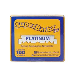 Meia Lâmina Super Barba Para Navalhete C/100un