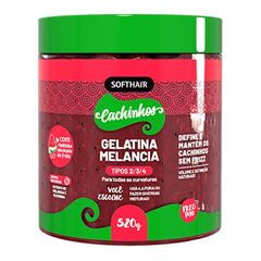 Gelatina Soft Hair Cachinhos Melancia 520g