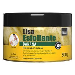 Creme Lisa Esfoliante Bio Soft Banana 300g
