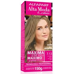 Tintura Alta Moda 7.13 Louro Bege Médio 150g