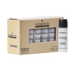Box Ampola Nuance Power Dose Suplemento Capilar 15ml