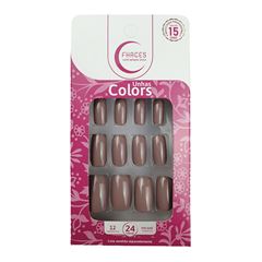 Unhas Postiças Fhaces Colors Universo Black C/24un