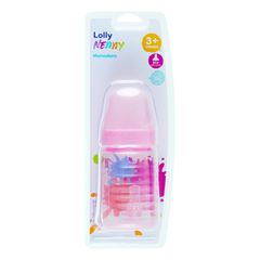 Mamadeira Lolly Nenny Big Clean Silicone Redondo Feminino 250ml