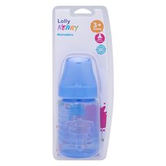 Mamadeira Lolly Nenny Big Clean Silicone Redondo Masculino 250ml