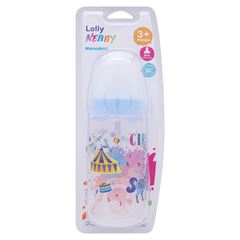 Mamadeira Lolly Nenny Big Clean Silicone Redondo Masculino 300ml
