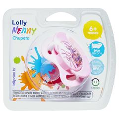 Chupeta Lolly Nenny Tip Silicone Ortodôntico Feminino Tam 2