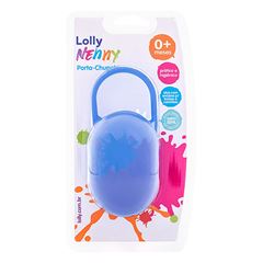 Porta Chupeta Lolly Nenny Clean Masculino