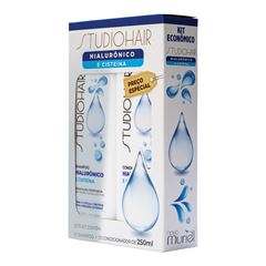 Kit Shampoo + Condicionador Studio Hair Muriel Hialurônico 250ml